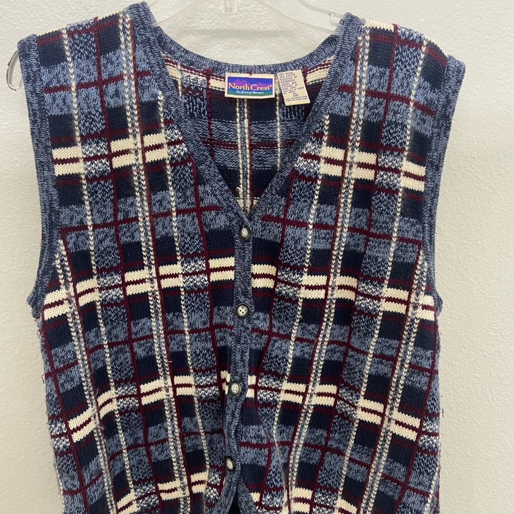 Vintage sweater vest from NorthCrest